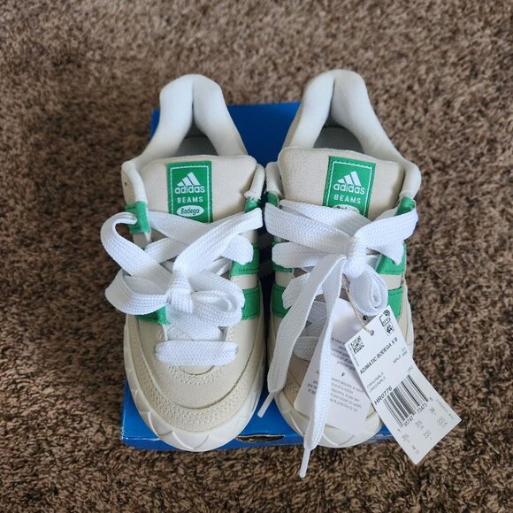 adidas adimatic bodega x beams sneakers low-top shoes size 4 Men's / 5.5 Women's - Picture 2 of 8